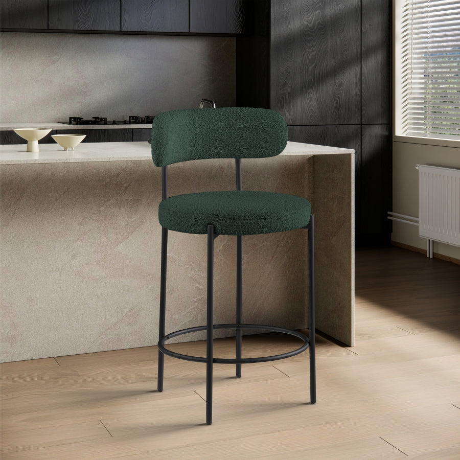 Tabourets de bar/comptoir en tissu Beacon Boucle