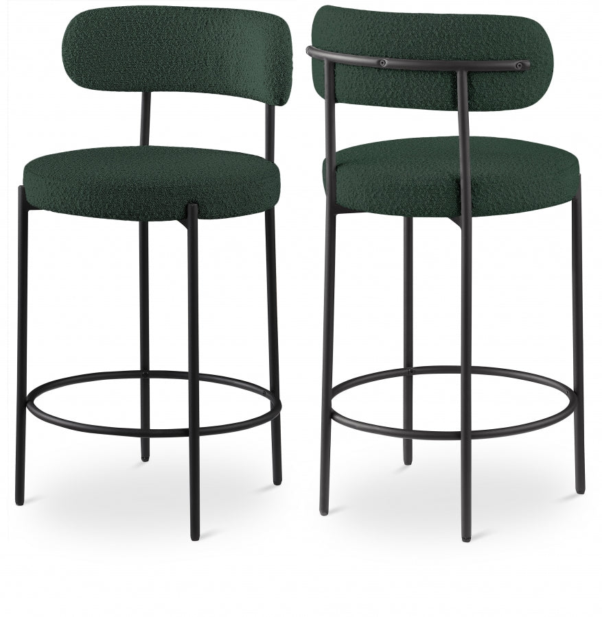 Tabourets de bar/comptoir en tissu Beacon Boucle