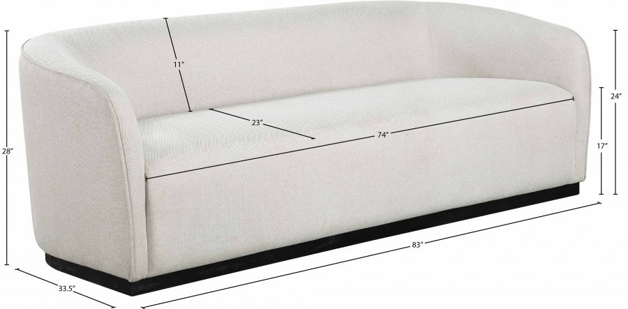 Canapé en tissu Mylah