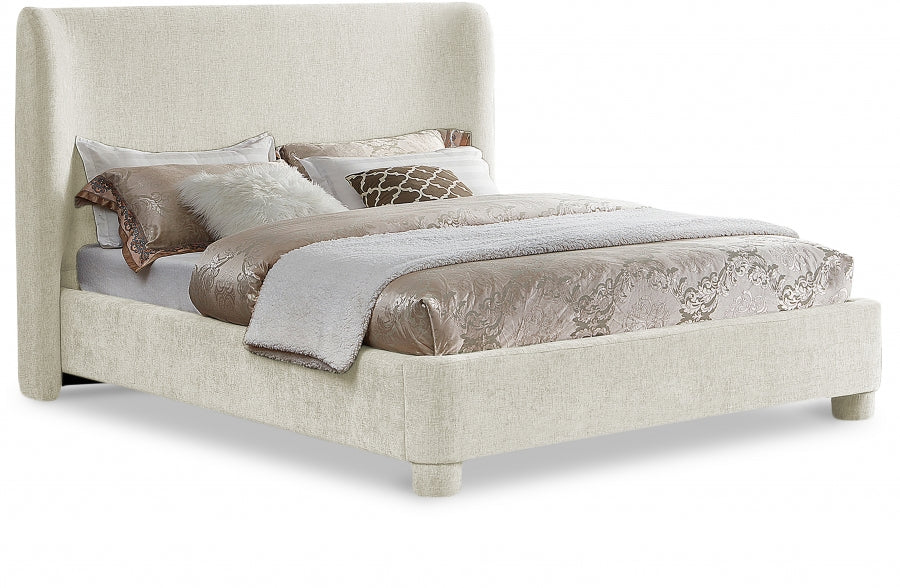 Lit très grand en tissu chenille Penny