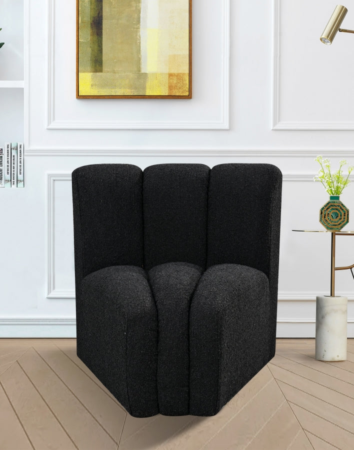 Chaise Modulaire en Tissu Arc Boucle