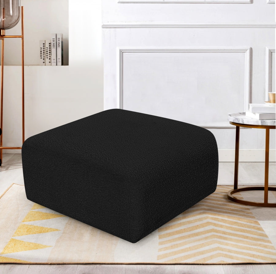Pouf en tissu Arc Boucle