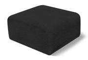 Pouf en tissu Arc Boucle