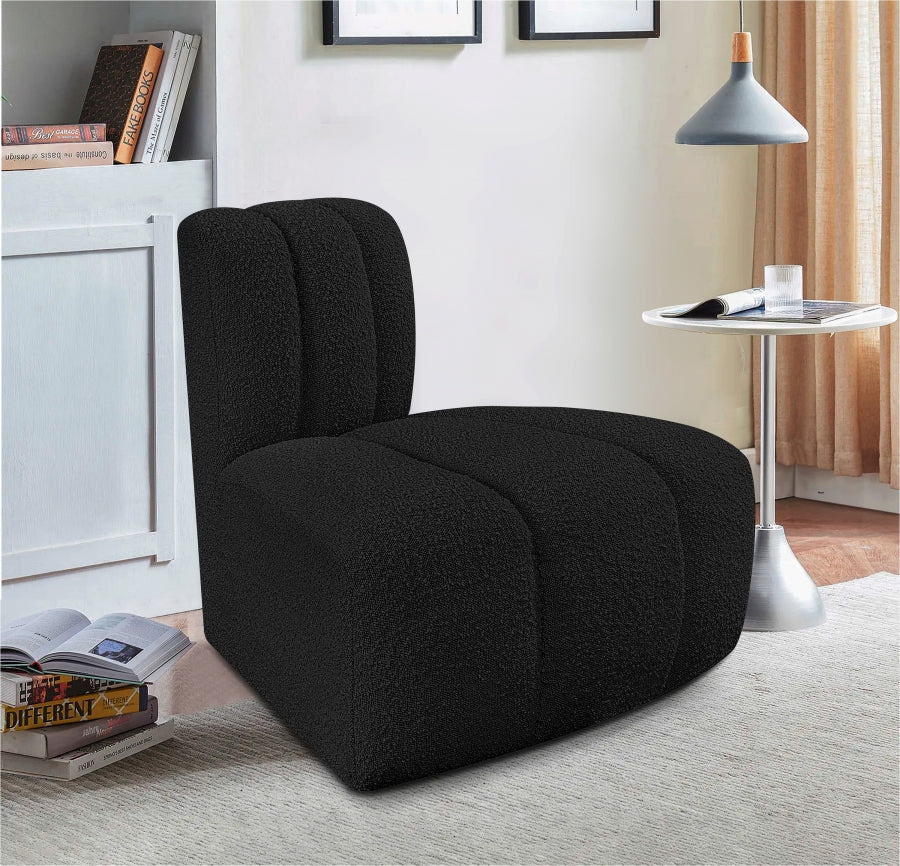 Chaise Modulaire en Tissu Arc Boucle
