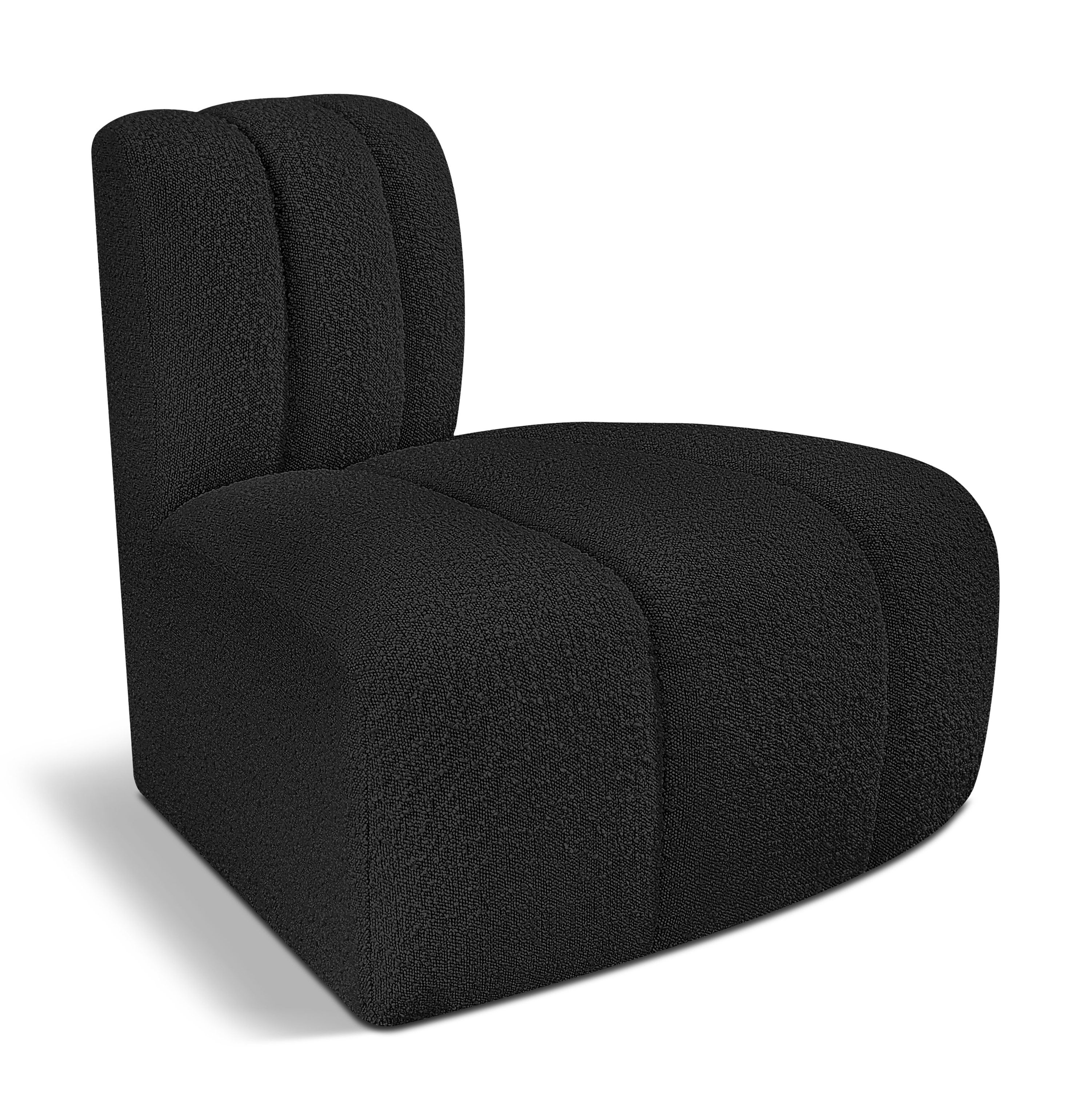 Chaise Modulaire en Tissu Arc Boucle