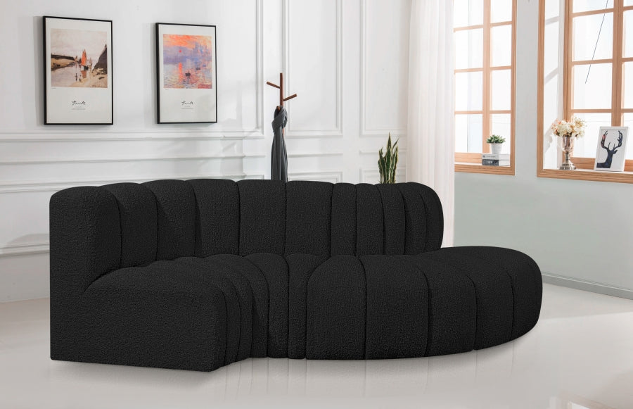 Tissu Boucle Arc 4pc. En coupe
