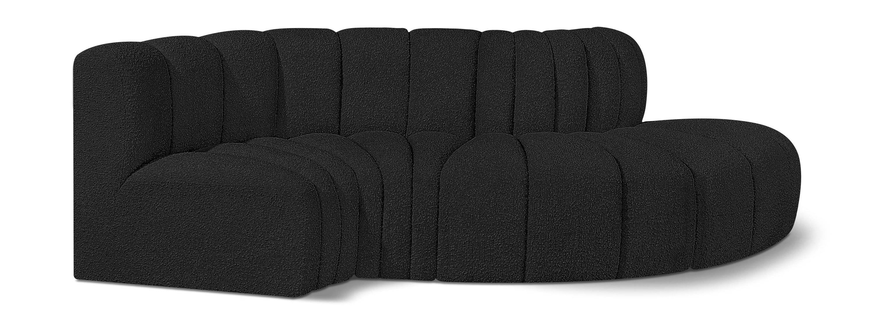 Tissu Boucle Arc 4pc. En coupe