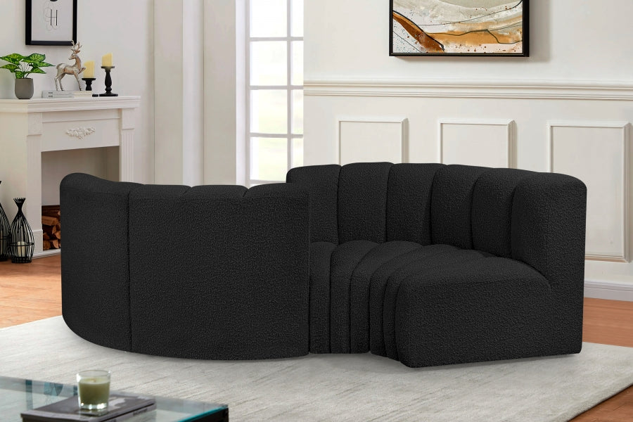 Tissu Boucle Arc 4pc. En coupe