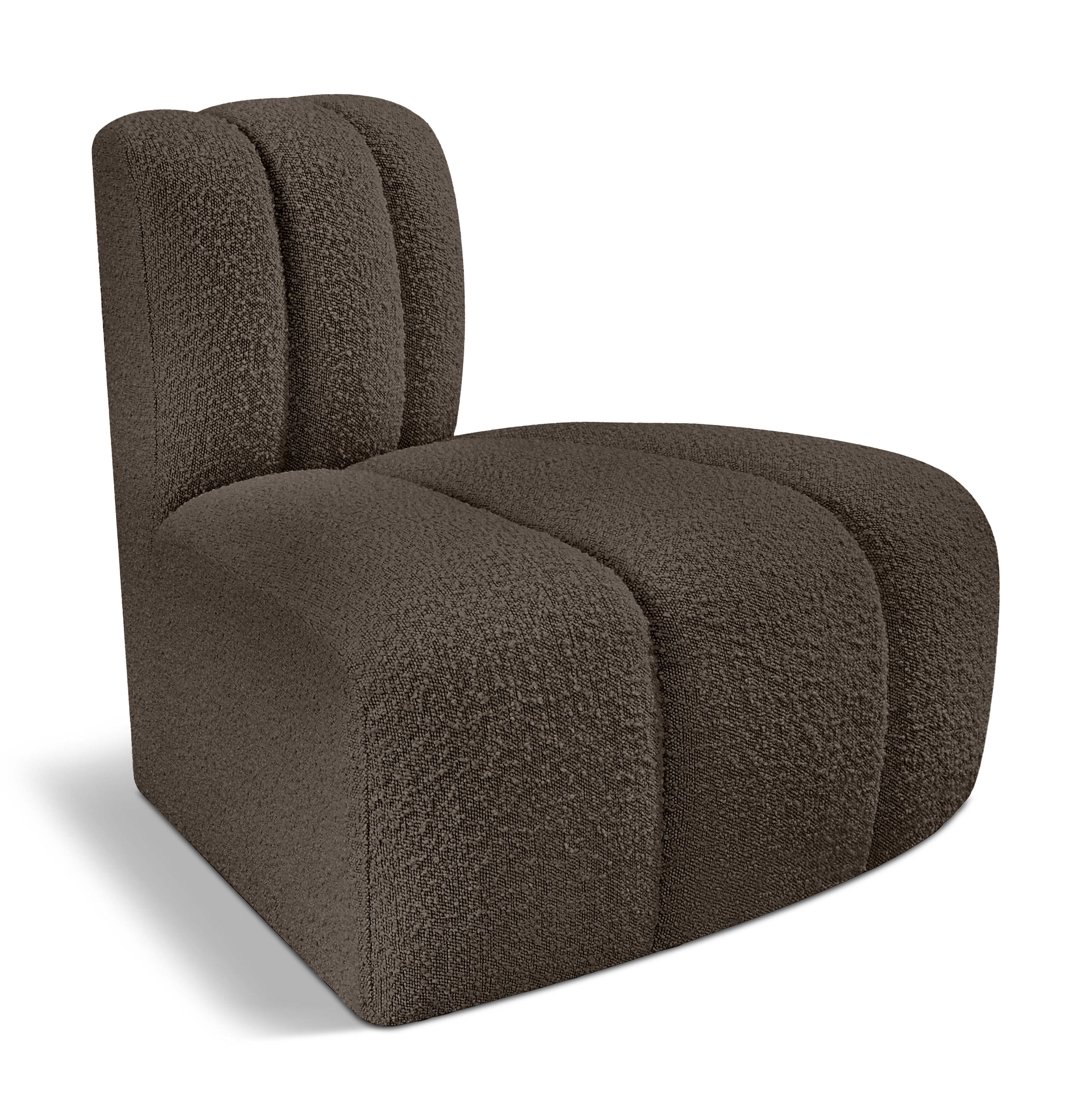 Chaise Modulaire en Tissu Arc Boucle