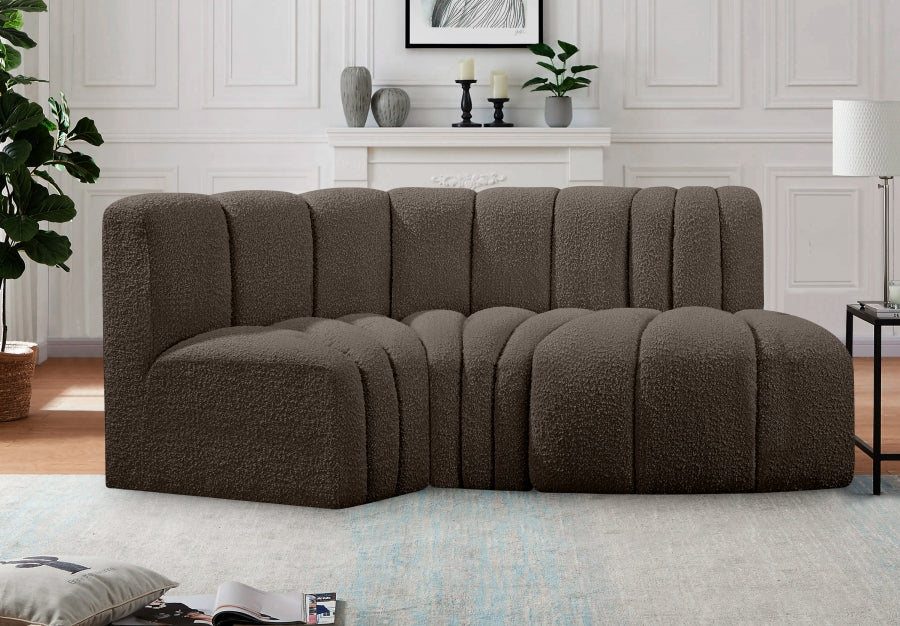 Tissu Boucle Arc 3pc. En coupe