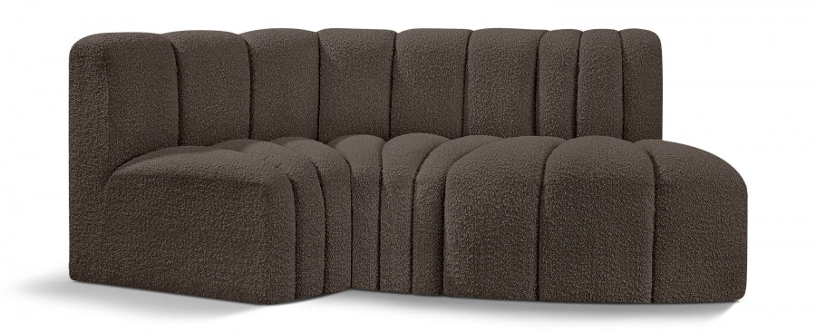 Tissu Boucle Arc 3pc. En coupe