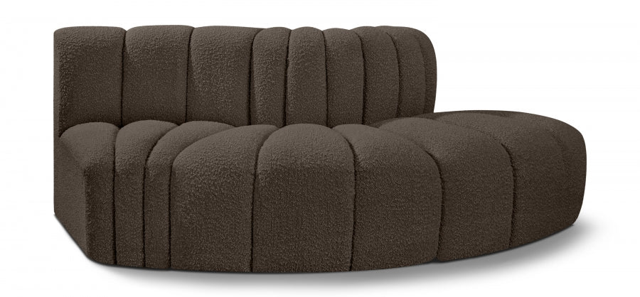 Tissu Boucle Arc 3pc. En coupe