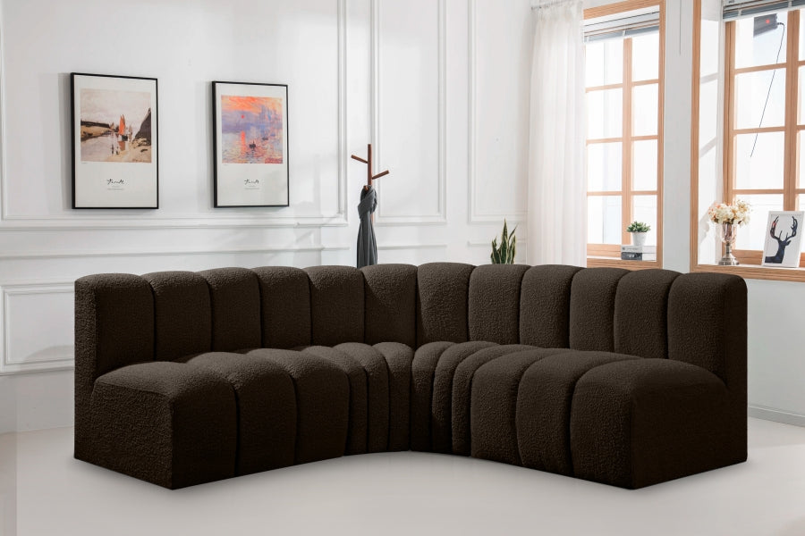 Tissu Boucle Arc 4pc. En coupe