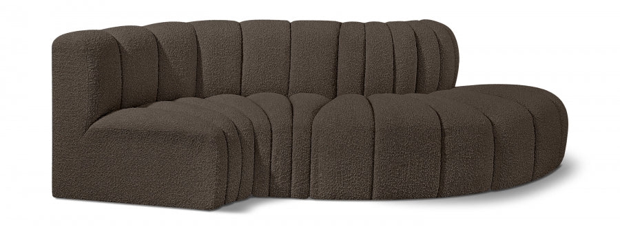 Tissu Boucle Arc 4pc. En coupe