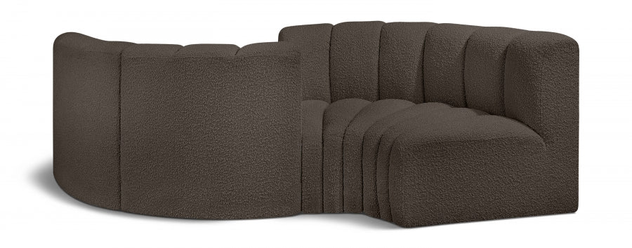 Tissu Boucle Arc 4pc. En coupe