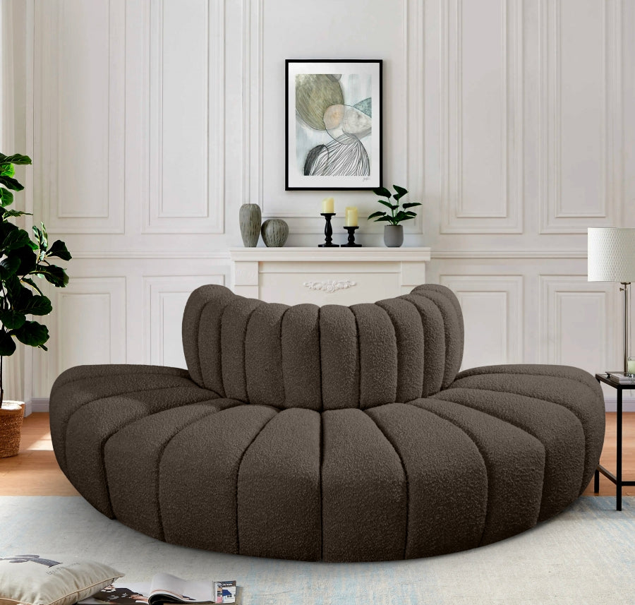 Tissu Boucle Arc 4pc. En coupe