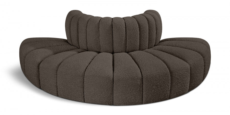 Tissu Boucle Arc 4pc. En coupe