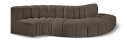 Tissu Boucle Arc 5pc. En coupe