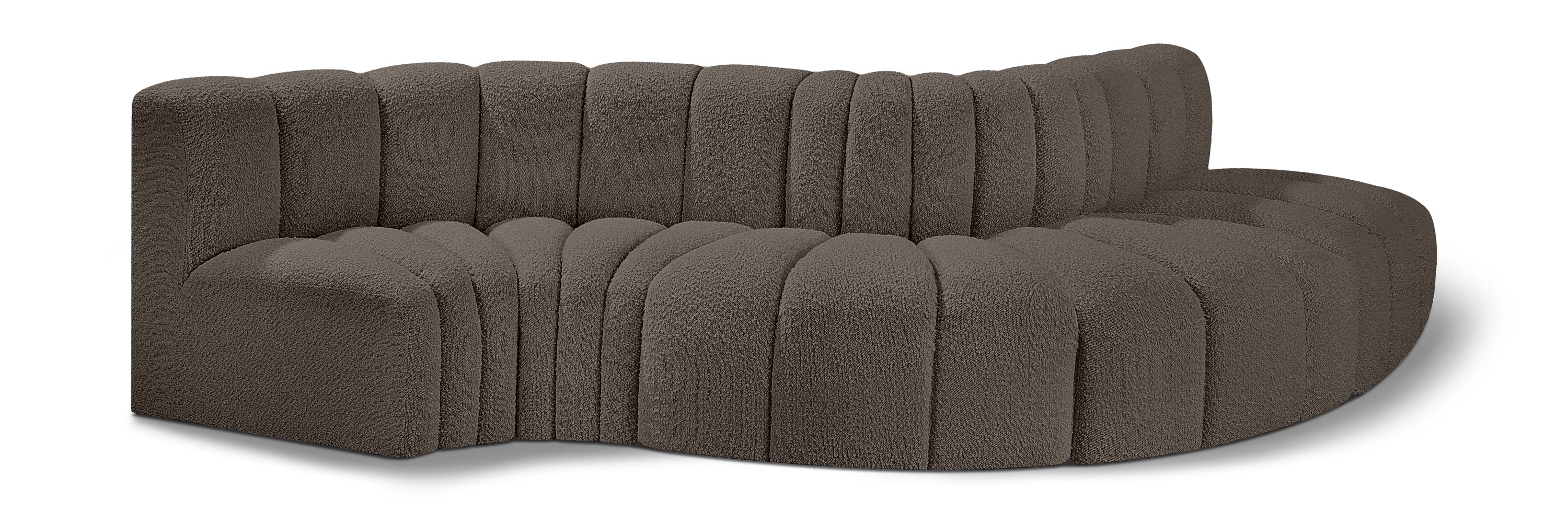 Tissu Boucle Arc 5pc. En coupe