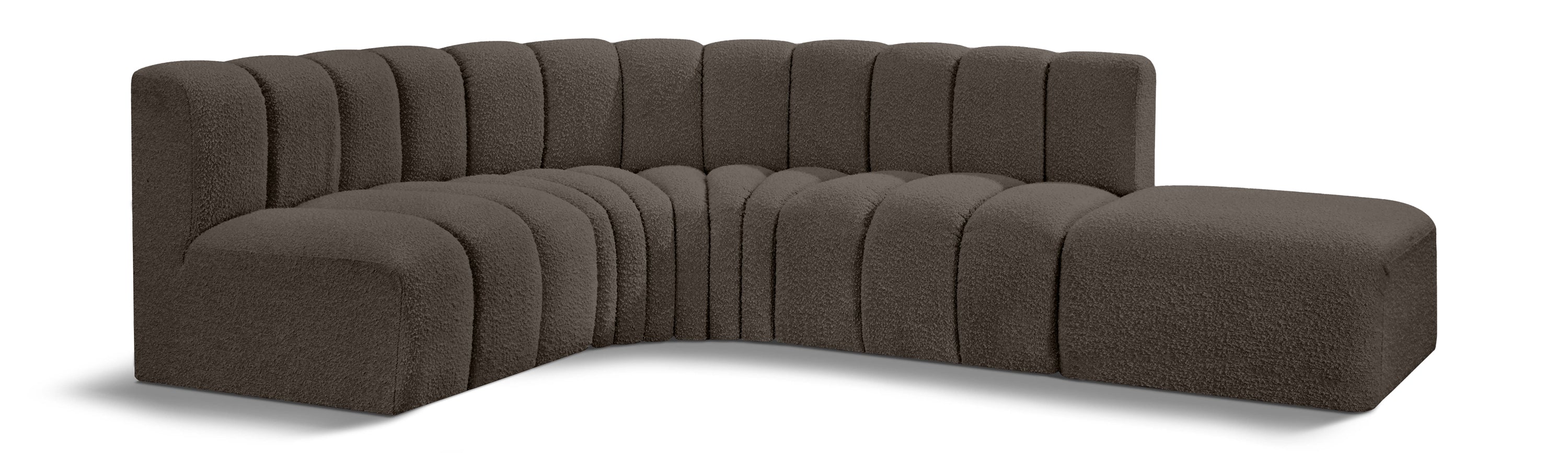 Tissu Boucle Arc 5pc. En coupe