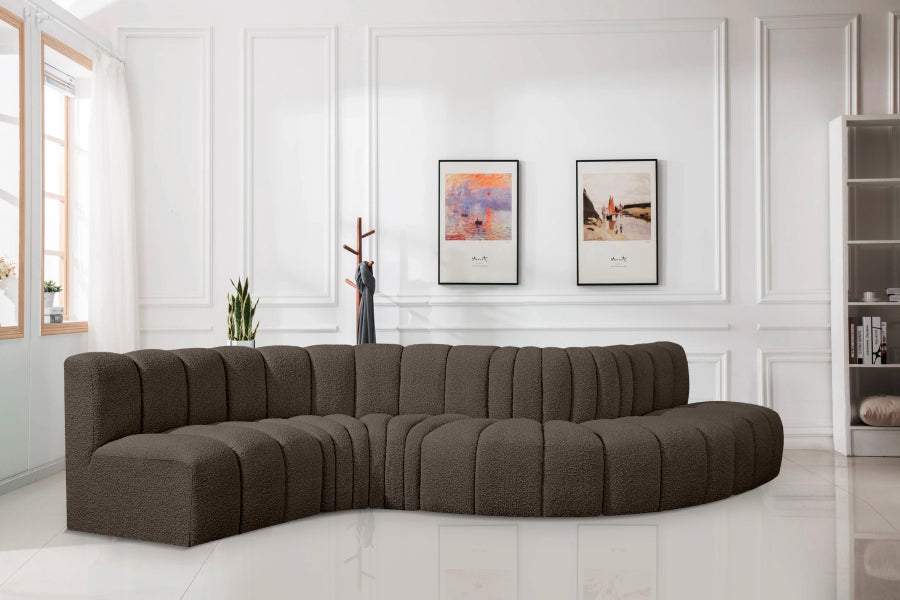 Tissu Boucle Arc 6pc. En coupe