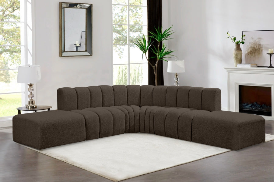 Tissu Boucle Arc 6pc. En coupe