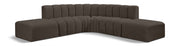 Tissu Boucle Arc 6pc. En coupe