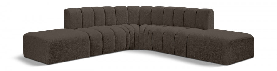 Tissu Boucle Arc 6pc. En coupe
