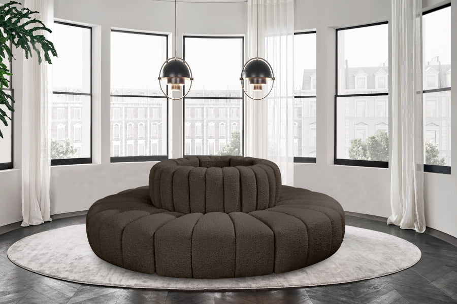 Tissu Boucle Arc 8pc. En coupe