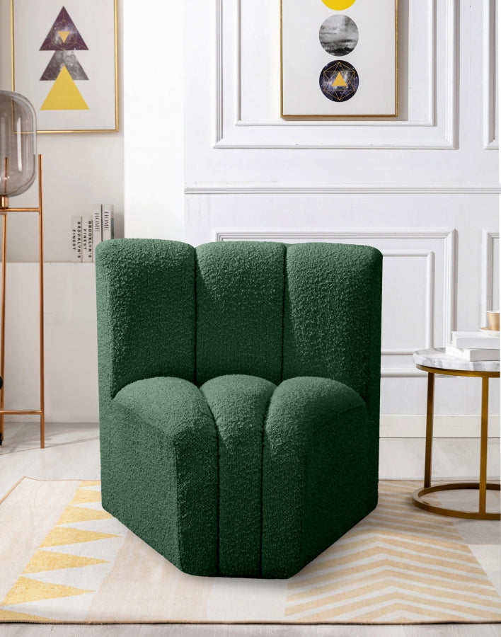 Chaise Modulaire en Tissu Arc Boucle
