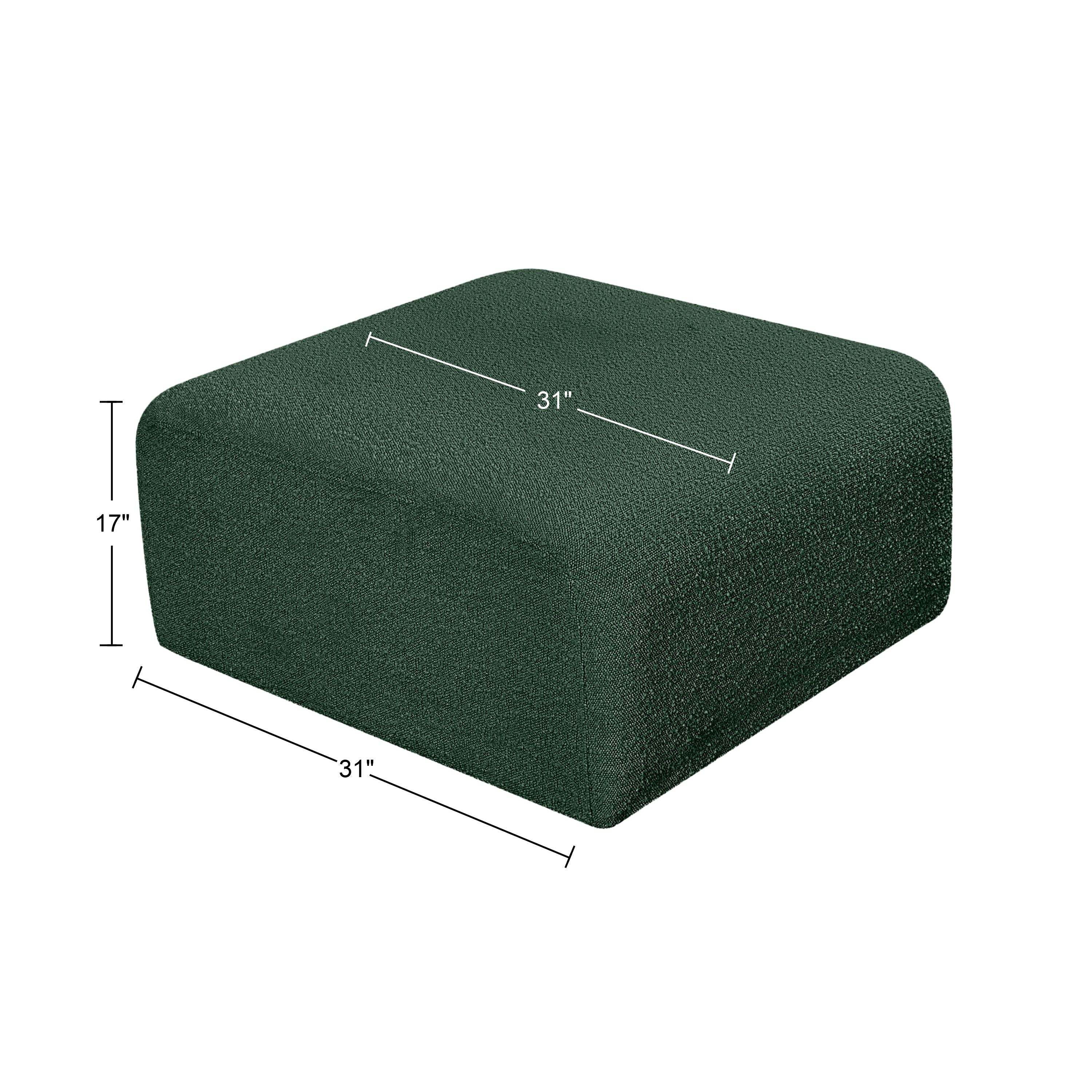 Pouf en tissu Arc Boucle
