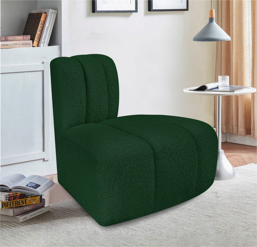 Chaise Modulaire en Tissu Arc Boucle