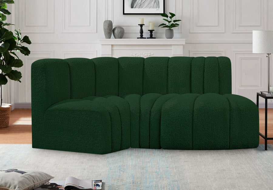 Tissu Boucle Arc 3pc. En coupe