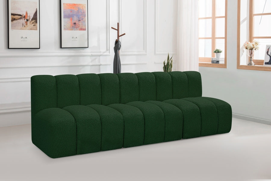 Tissu Boucle Arc 3pc. En coupe