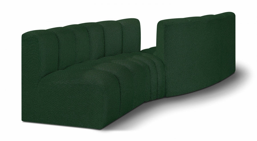 Tissu Boucle Arc 4pc. En coupe