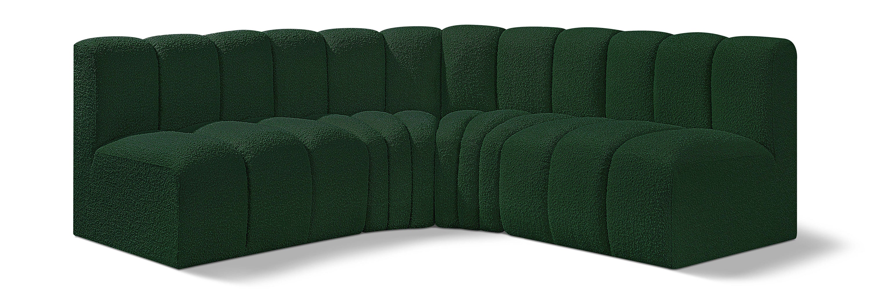 Tissu Boucle Arc 4pc. En coupe