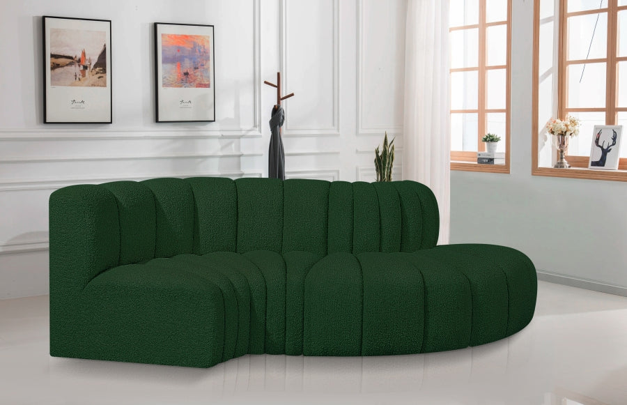 Tissu Boucle Arc 4pc. En coupe