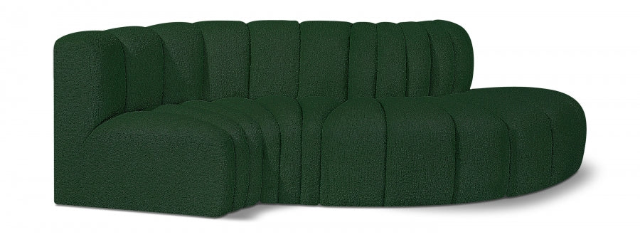 Tissu Boucle Arc 4pc. En coupe