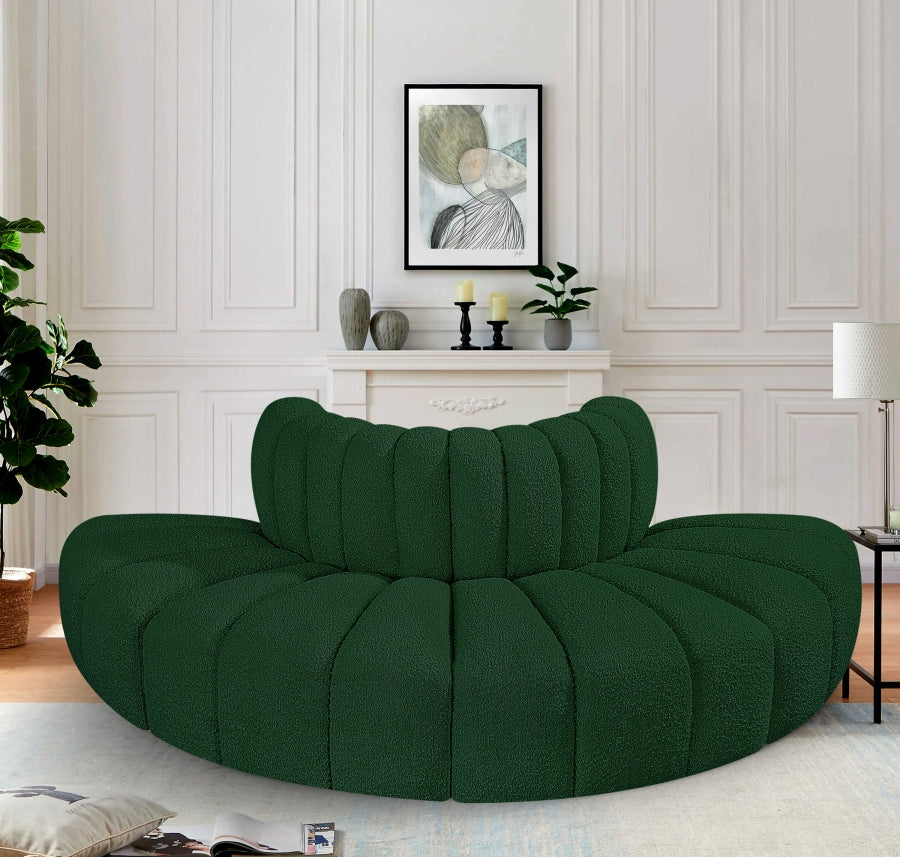 Tissu Boucle Arc 4pc. En coupe