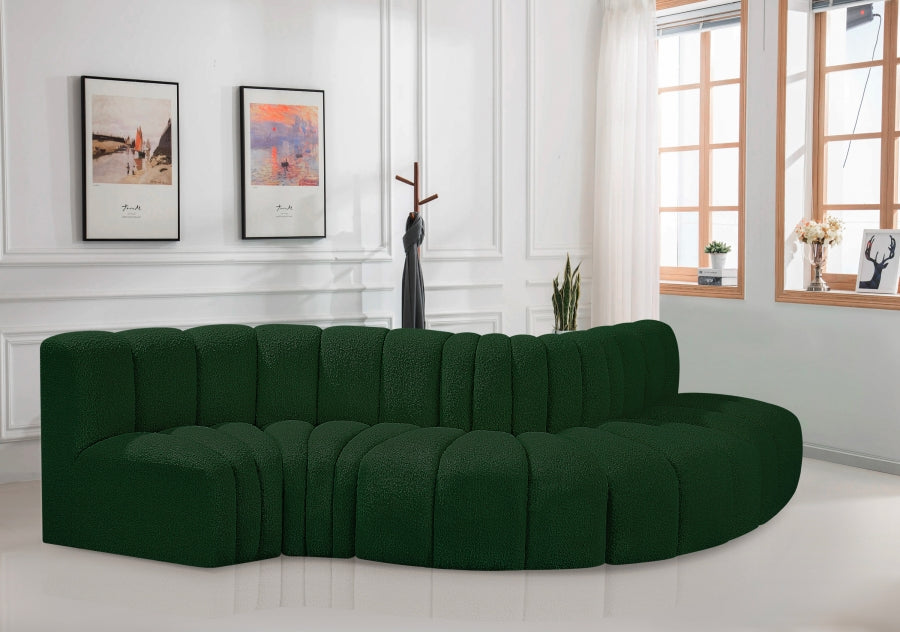 Tissu Boucle Arc 5pc. En coupe