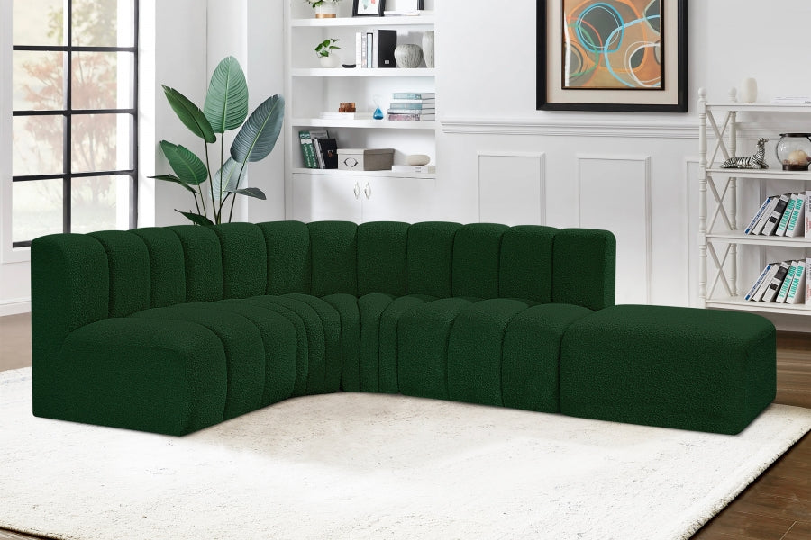 Tissu Boucle Arc 5pc. En coupe
