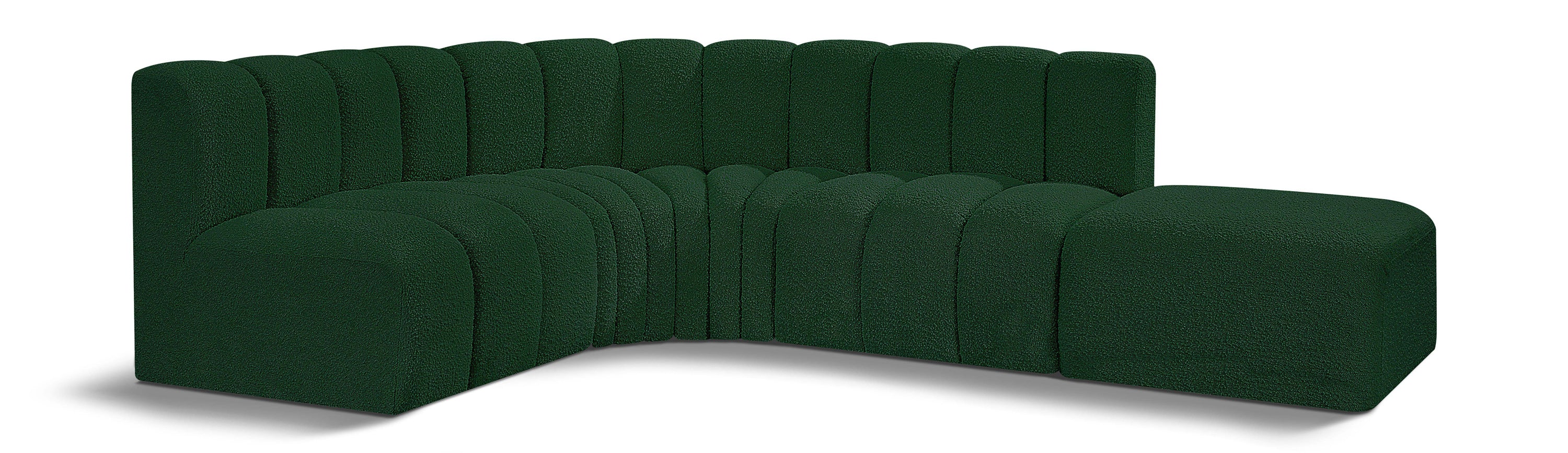 Tissu Boucle Arc 5pc. En coupe