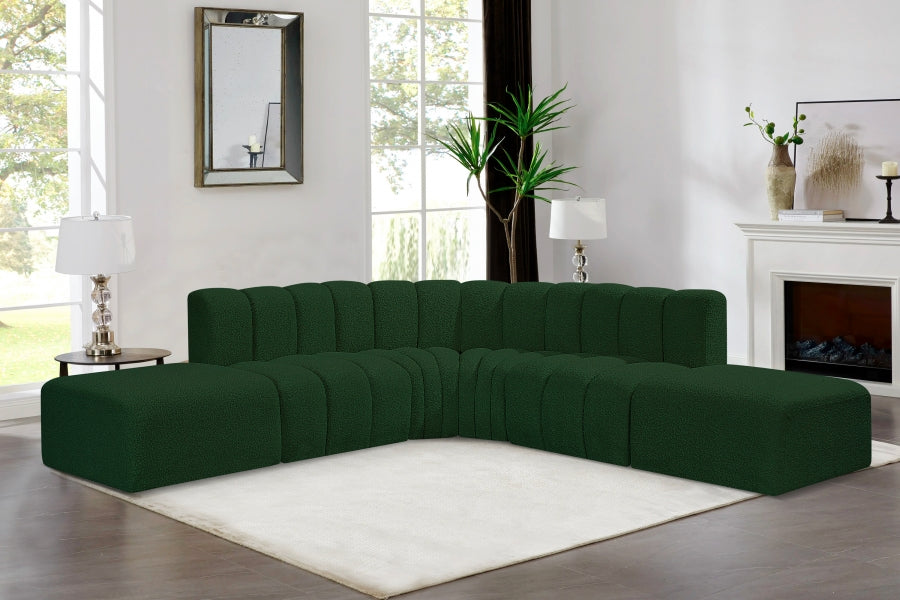 Tissu Boucle Arc 6pc. En coupe