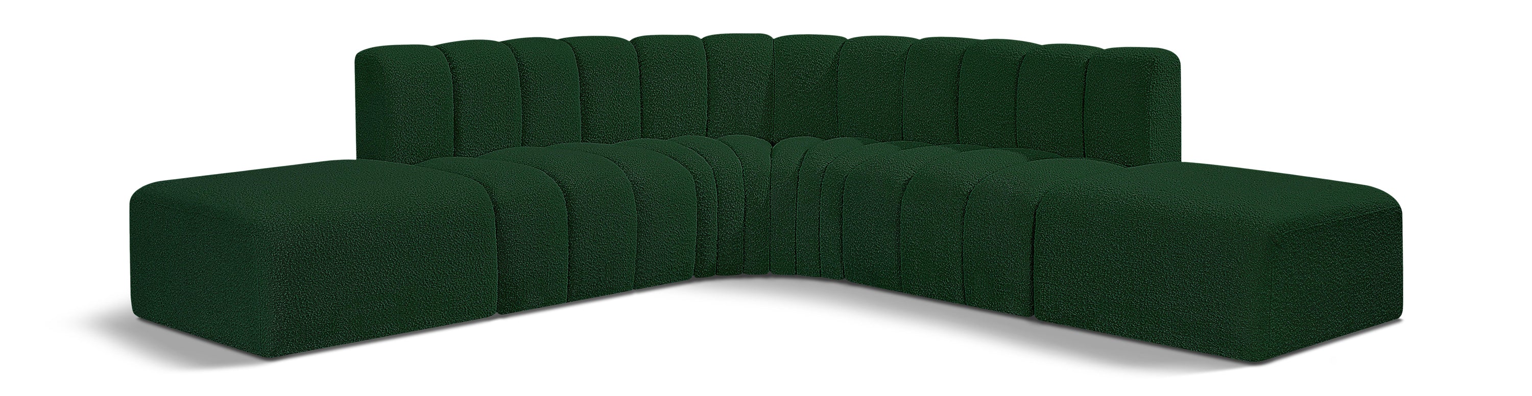 Tissu Boucle Arc 6pc. En coupe