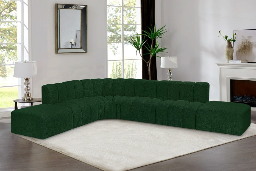 Tissu Boucle Arc 7pc. En coupe