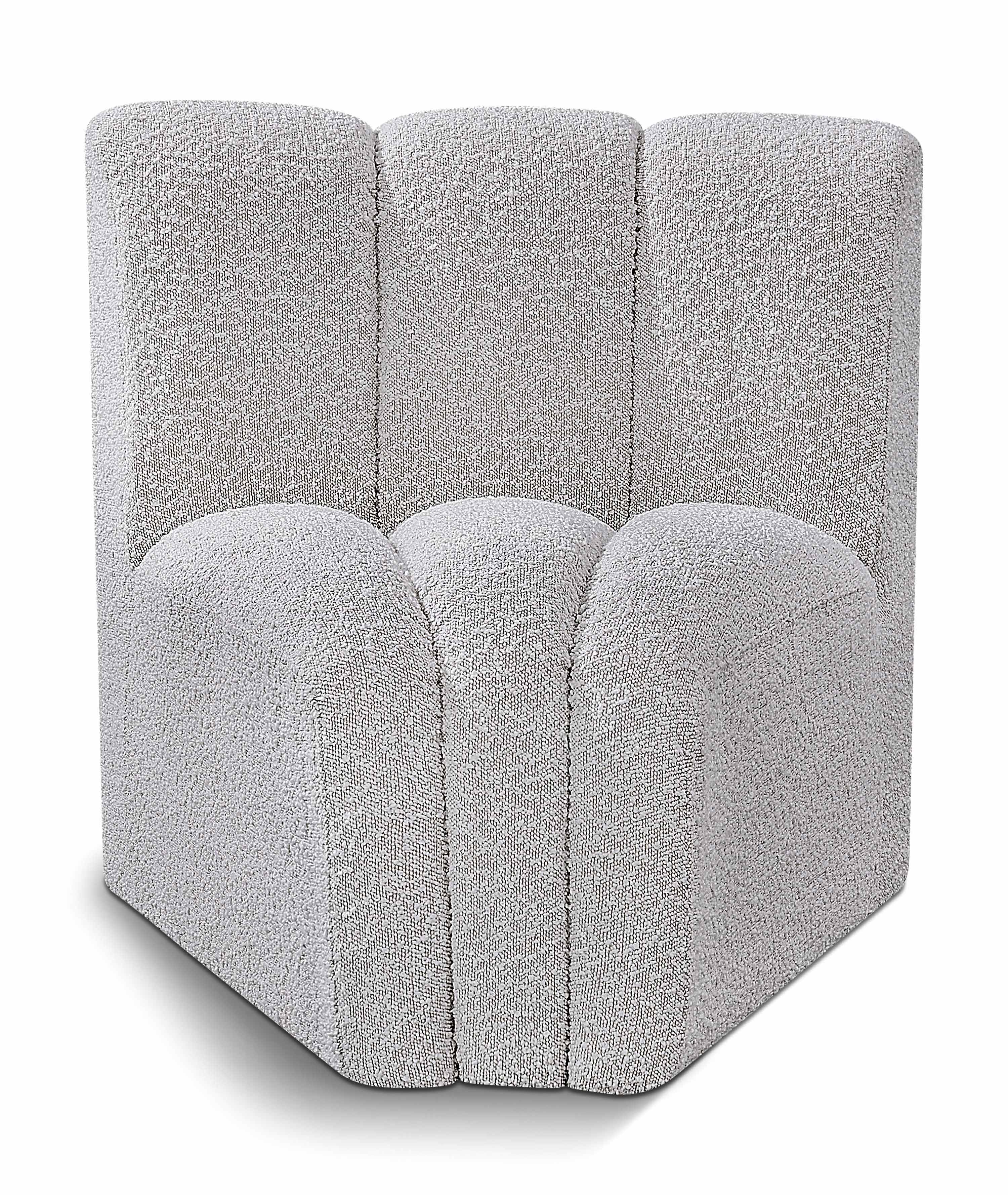 Chaise Modulaire en Tissu Arc Boucle