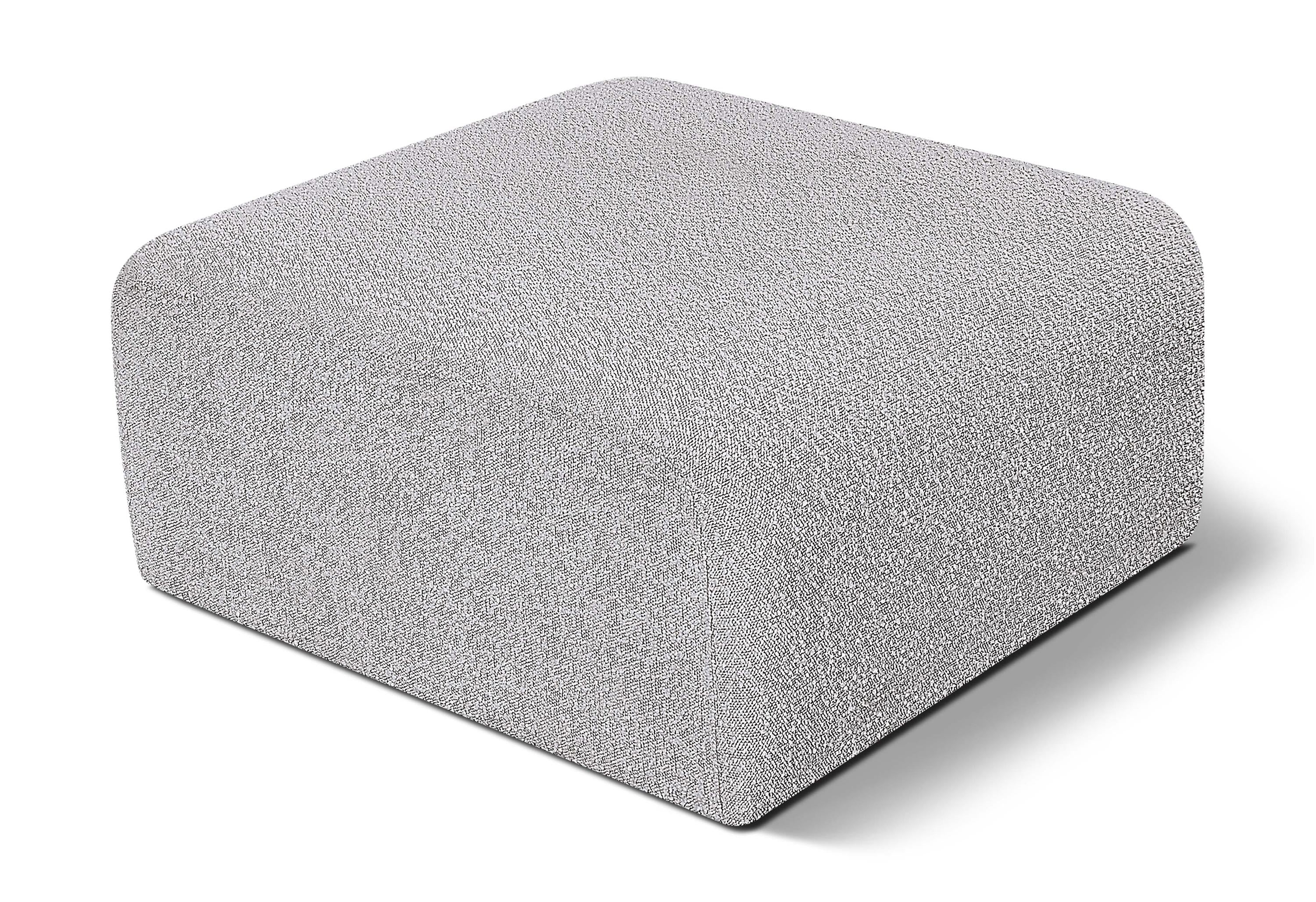 Pouf en tissu Arc Boucle