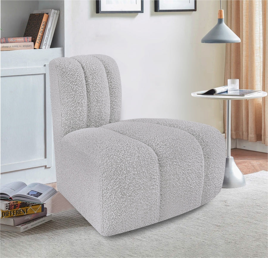 Chaise Modulaire en Tissu Arc Boucle