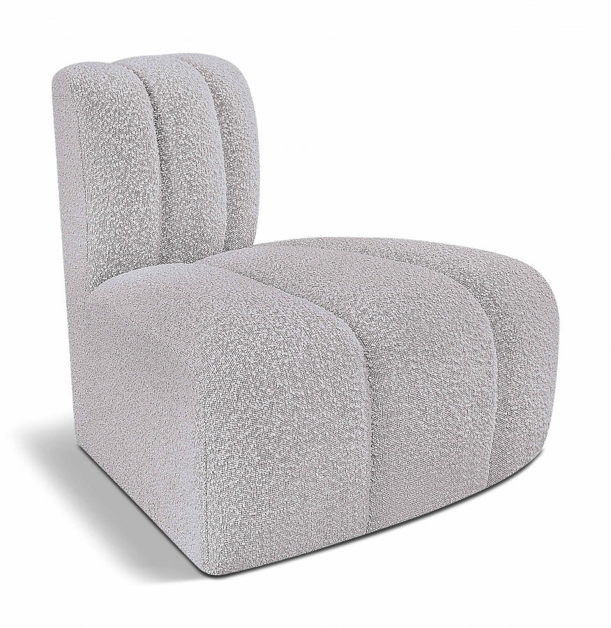 Chaise Modulaire en Tissu Arc Boucle