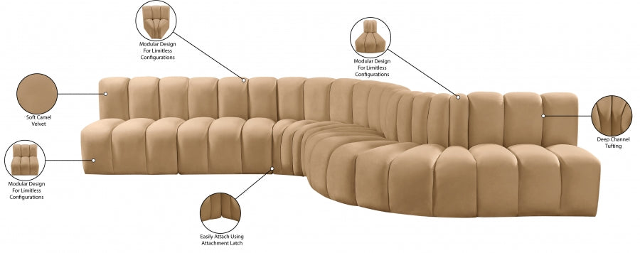 Arc Velours 7pc. En coupe